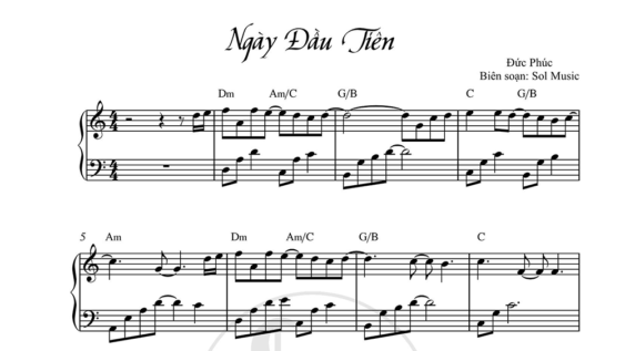 Ngày đầu tiên sheet