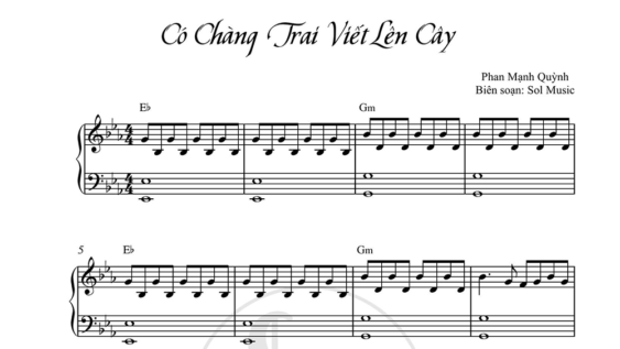 Có chàng trai viết lên cây sheet