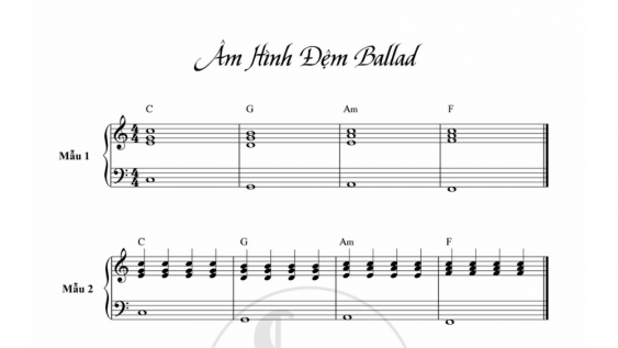 Âm Hình Đệm Hát Cơ Bản