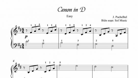 Canon In D Easy