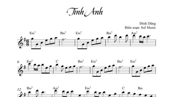 Tình Anh Sheet Đệm Hát